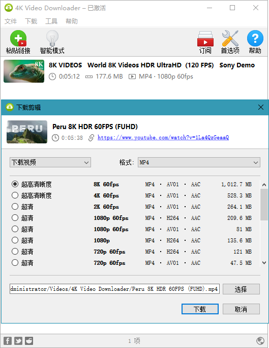 4KVideoDownloade中文便携版